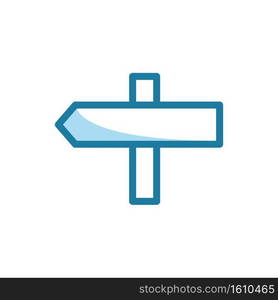 Vector illustration of direction icon design template