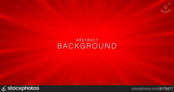 vector illustration of gradient red sunrays Backgrounds for ecommerce signs retail shopping, advertisement business agency, ads c&aign marketing, backdrops space, landing pages, header webs, motion
