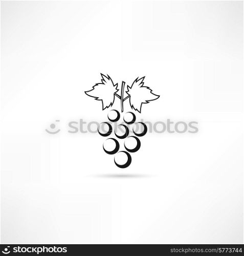 Vector illustration of isolated black and white store icon