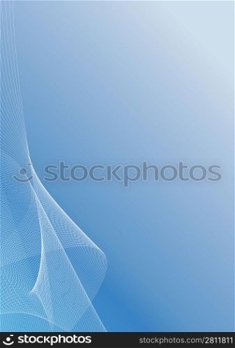 Vector illustration of lined artwork with modern gradient background.