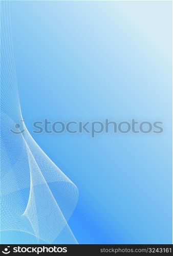 Vector illustration of lined artwork with modern gradient background.