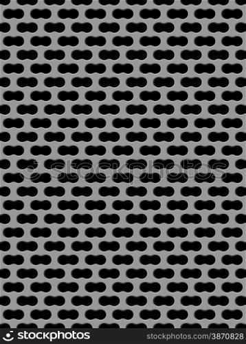 Vector illustration of Metal grid seamless pattern. Metal grid seamless pattern