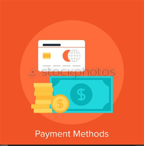 Vector illustration of payment methods flat design concept.