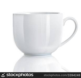 Vector illustration of Realistic Cool tea cup over white background