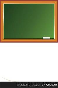 Vector illustration of school chalkboard