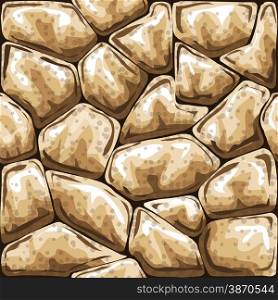 Vector illustration of simple stone seamless pattern