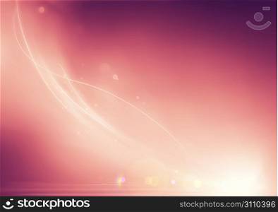 Vector illustration of soft colored abstract background