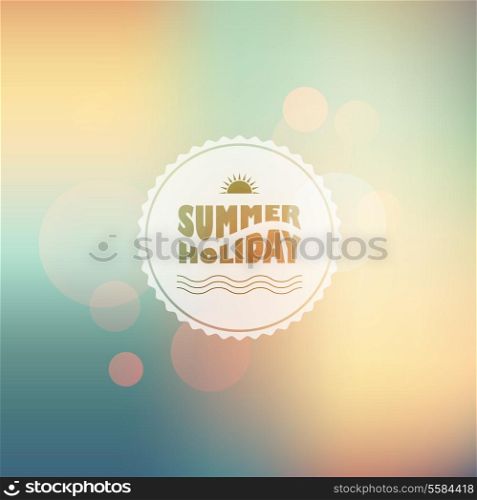 Vector illustration of soft colored abstract background