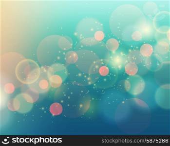 Vector illustration of soft colored abstract background. Vector illustration of soft colored abstract background. Blue light