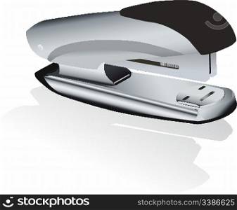 Vector illustration of staplers with dropped shadow