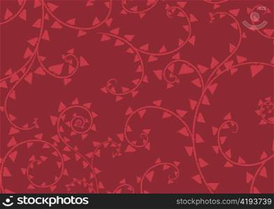 Vector illustration of swirl background in the red colours