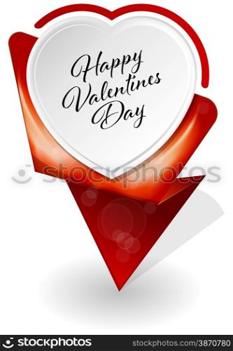 Vector illustration of Valentines Day infographic banners