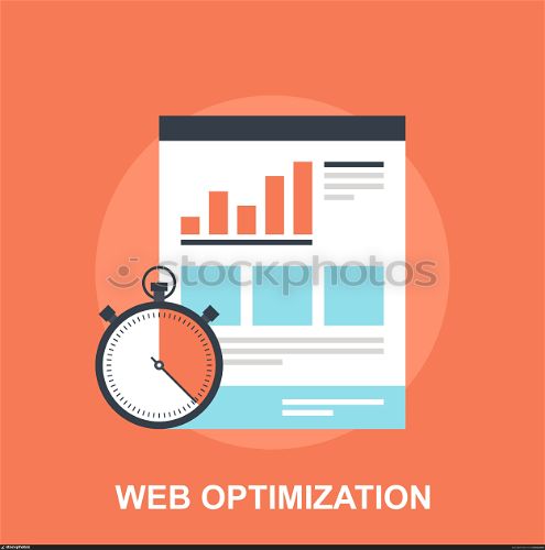 Vector illustration of web optimization flat design concept.