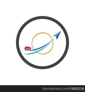 vector illustration of World Post Day logo design