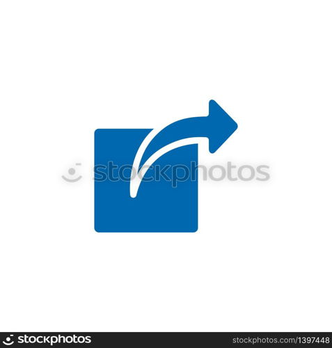 Vector illustration, share icon design template