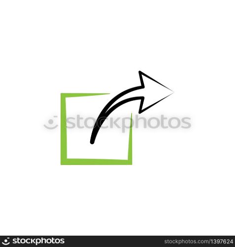 Vector illustration, share icon design template