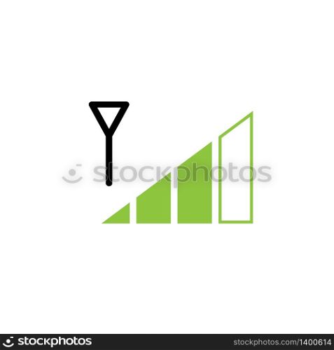 Vector, illustration signal icon template