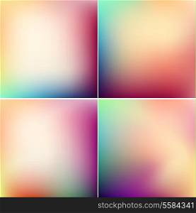Vector illustration Smooth colorful background EPS 10