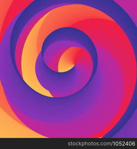 Vector illustration Swirly spiral colorful rainbow background. Swirly spiral colorful rainbow background. Vector illustration