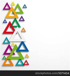 Vector illustration triangle