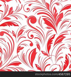Vector illustration vintage floral seamless pattern. EPS 10