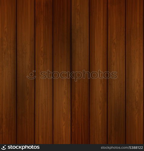 Vector illustration wooden background