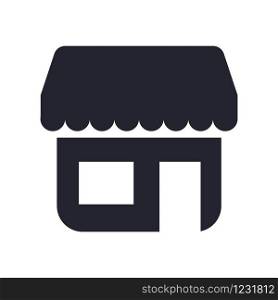 vector image icon store or counter on a white background