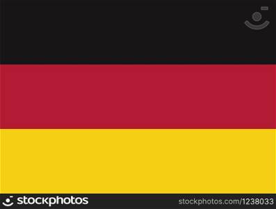 Vector image of Germany flag with nice colors