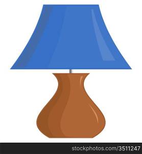 Vector image of the lamp shade