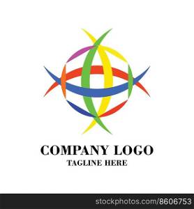 vector image of your company logo material, this vector can be used for logos, banners and others