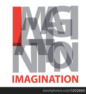 Vector Imagination. Broken text