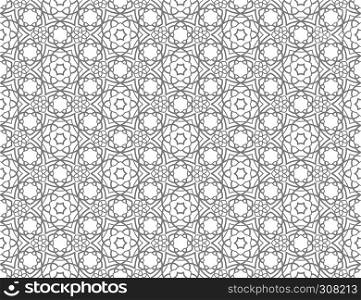 Vector Islamic Pattern. Seamless background in islamic style. Islamic pattern