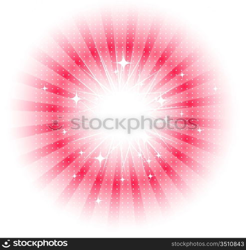 Vector isolated sun rays