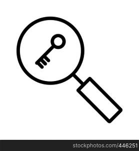 Vector Keyword Search Icon