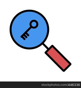 Vector Keyword Search Icon