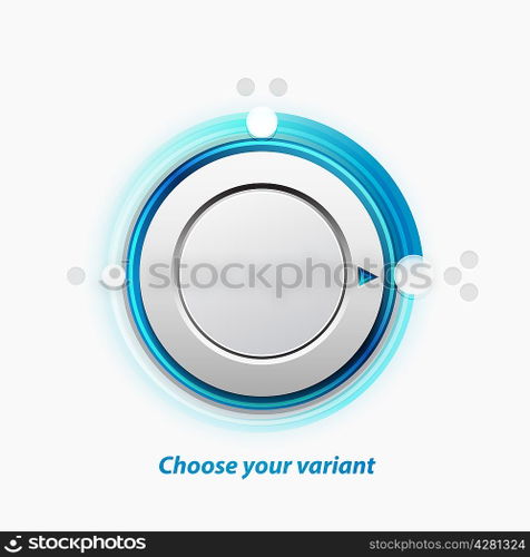 Vector knob switch