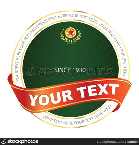 vector label