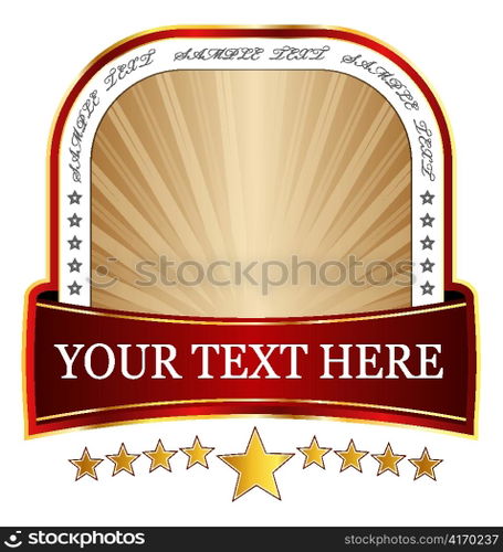 vector label