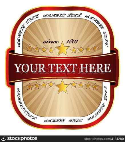 vector label