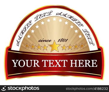 vector label
