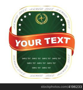vector label