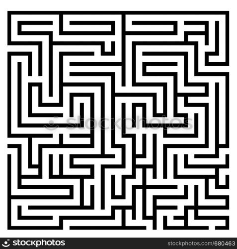 Vector labyrinth. Maze game illustration eps 10 background close up. Vector labyrinth. Maze game illustration