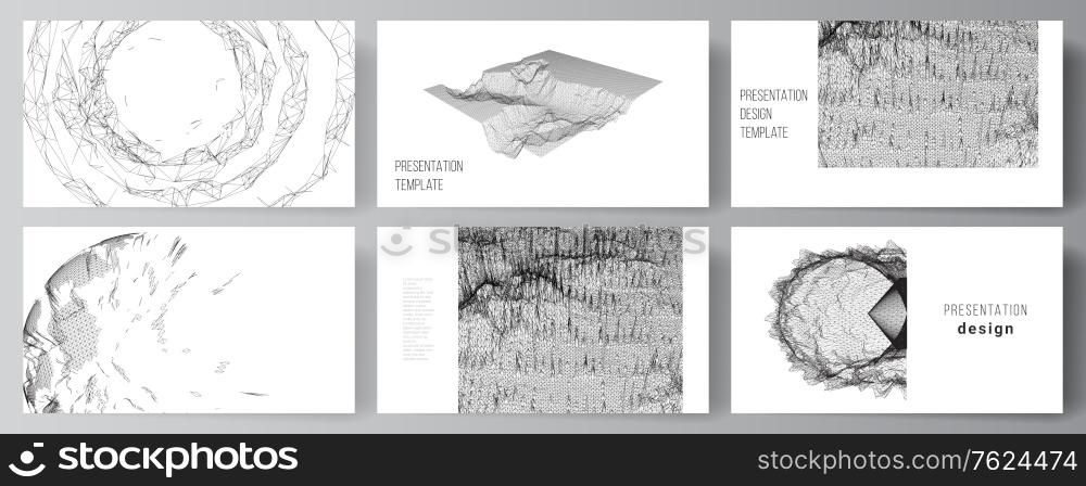 Vector layout of presentation slides design business templates, template for brochure, cover, business report. Abstract 3d digital backgrounds for futuristic minimal technology concept design. Vector layout of presentation slides design business templates, template for brochure, cover, business report. Abstract 3d digital backgrounds for futuristic minimal technology concept design.