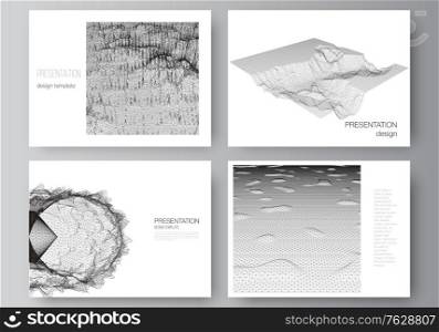 Vector layout of presentation slides design business templates, template for brochure, cover, business report. Abstract 3d digital backgrounds for futuristic minimal technology concept design. Vector layout of presentation slides design business templates, template for brochure, cover, business report. Abstract 3d digital backgrounds for futuristic minimal technology concept design.