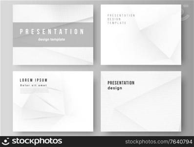 Vector layout of the presentation slides design business templates, multipurpose template for presentation brochure, brochure cover. Halftone effect decoration with dots. Dotted pop art pattern. Vector layout of the presentation slides design business templates, multipurpose template for presentation brochure, brochure cover. Halftone effect decoration with dots. Dotted pop art pattern.