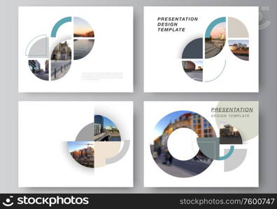 Vector layout of the presentation slides design business templates, multipurpose template for presentation brochure. Background with abstract circle round banners. Corporate business concept template.. Vector layout of the presentation slides design business templates, multipurpose template for presentation brochure. Background with abstract circle round banners. Corporate business concept template