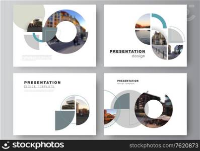 Vector layout of the presentation slides design business templates, multipurpose template for presentation brochure. Background with abstract circle round banners. Corporate business concept template.. Vector layout of the presentation slides design business templates, multipurpose template for presentation brochure. Background with abstract circle round banners. Corporate business concept template