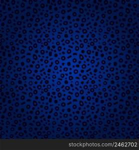 Vector Leo Seamless Blue Background on Blue