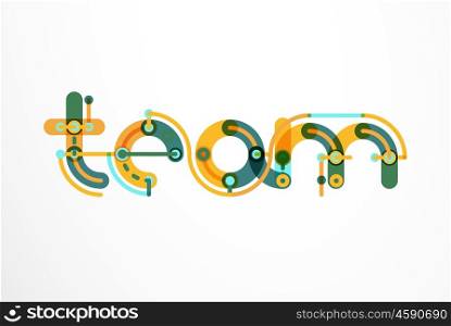 Vector letter logo. Vector letter logo. Abstract geometric colorful design