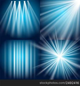 Vector Light, Flash, Explosion and Glow background
